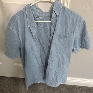 Sonoma Blue Casual Button Down Shirt